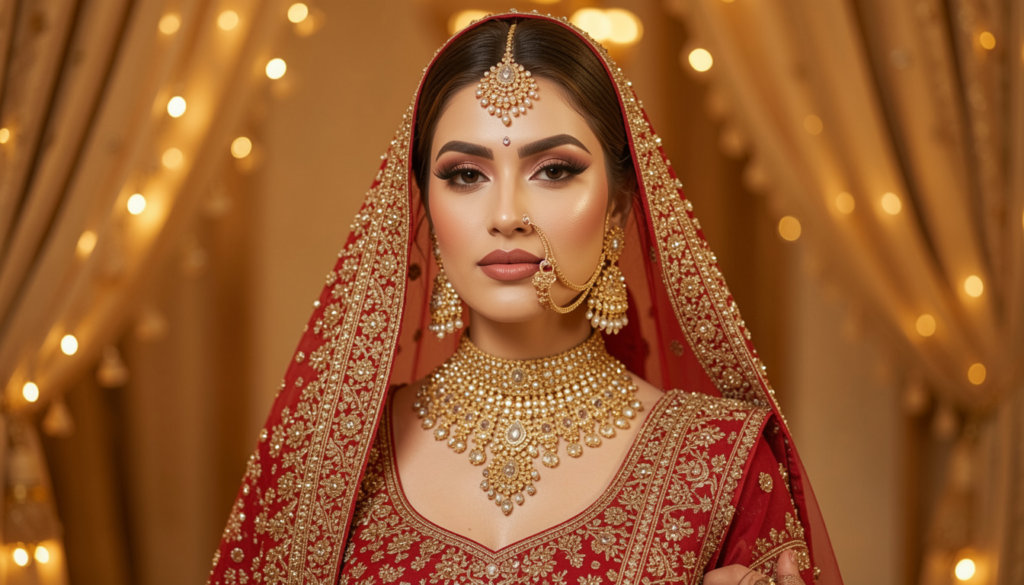 bridal makeup trends pakistan