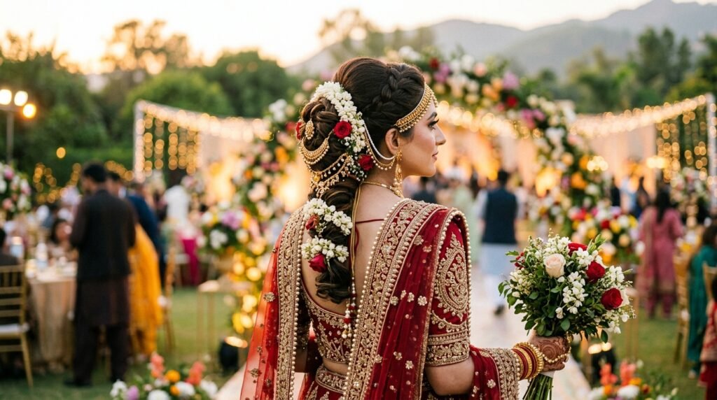 Featured bridal hairstyle look for Rawalpindi and Islamabad brides